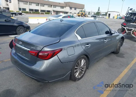2018 Infiniti Q50 3.0T Luxe z USA, uszkodzony, nr VIN JN1EV7AP4JM357187